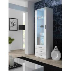 Cama SOHOWITS1 BI/BI Weiß Vitrine - Aufbewahrungsschrank