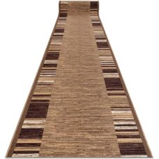 Adagio Beige Carpet Runner - Anti-slip, 3-4mm, 57x250 cm