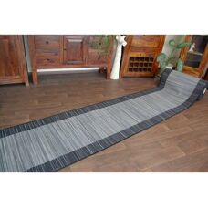 RugsX - Alfombra antideslizante gris antracita 100x350 cm