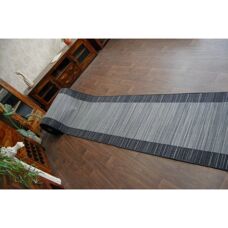 RugsX - Alfombra antideslizante gris 100x510cm - Pasillo