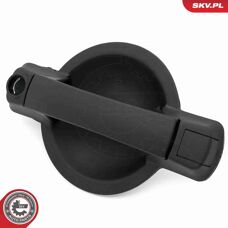 ESEN SKV 97SKV064 Manilla derecha negra - Manilla de puerta