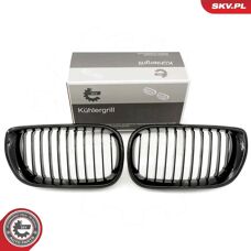 ESEN SKV 66SKV075 Svart Blank Radiatorgrill för BMW 3