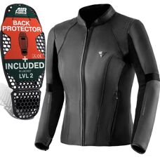 SHIMA Monaco 2.0 Schwarze Leder Motorradjacke - M