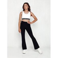 Dstreet Slimline Černé Legíny s Vysokým Pasem - Leggings
