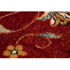 OMEGA ARIES Wollteppich - Elegant Vintage Rot 200x300cm