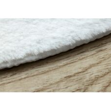 Dywany Łuszczów Modern Ivory Cream Shaggy Carpet - 80 cm