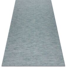 Sisal Patio Flachgewebter Teppich - Aquablau - 175x270cm