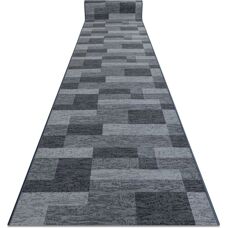 RugsX ICONA Alfombra antideslizante gris 100cm 100x750cm