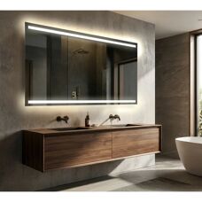 Artforma - L09 - Rettangolare - Specchio bagno LED