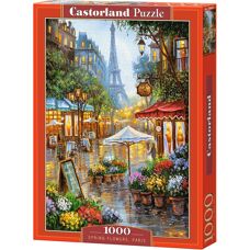 Castorland Fleurs de Printemps Paris Puzzle 1000 Pièces
