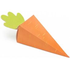 PartyDeco Karotten Geschenkbox - Ostern/Party Geschenkbox