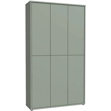 Forte Alice Springs Schuhschrank - 6 Türen, Salbei, Modern