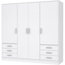Armoire Jupiter Forte - Bois certifié FSC moderne - Publicité