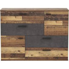 Vintage dřevěný sideboard Skive od Forte - Úložný nábytek