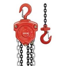 Yato YT-58951 Sollevatore Meccanico - 1000kg, 3m, Rosso