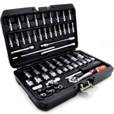 Yato YT-14501 Juego de herramientas - 56 piezas cromo