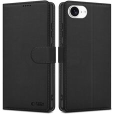 iPhone 16e Tegnebogscover - Sort - Wallet Phone Case