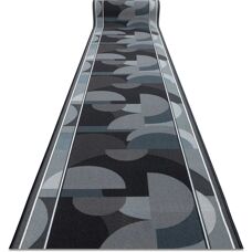 RugsX MALIS Alfombra antideslizante gris - Pasillo Runner
