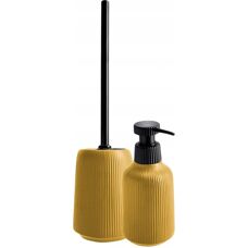 Kadax Osborn 2-in-1 Bathroom Set - Soap Dispenser & Brush