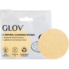 GLOV Natürliche Reinigungspads - Wiederverwendbare Make-up Entferner - 5 Stück