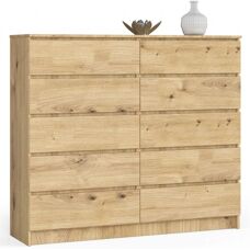 AKORD Rovere K140 Cassettiere 10 Cassetti - Arredamento