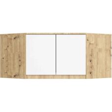 Akord S100 Kleiderschrank-Erweiterung - Weiß - 2 Regale