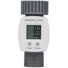 Bradas Digital Wasserzähler - Gartenschlauch 3/4 Zoll FXM