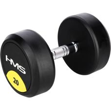 HMS HG Pro 20 kg Gummierter Kurzhantel - Kurzhantel