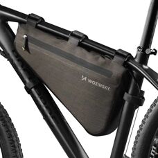 Wozinsky Fahrradrahmentasche - 5L, Grau - Robustes Design