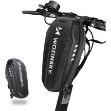 Wozinsky WSB3BK Lenker Tasche - 2L, Schwarz, Wasserdicht