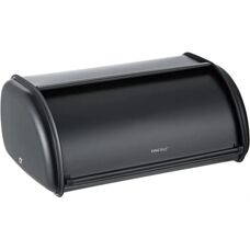Panier à pain Kinghoff en acier inoxydable noir - 36cm - Publicité