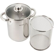 Kinghoff Edelstahl 4,2L Kochtopf - Für Induktion geeignet