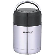 Kinghoff Doppelwandiger Essens-Thermos - 650ml - Silber