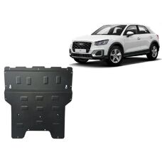 Protector metálico de motor Audi Q2 - Protege motor, radiador, caja de cambios