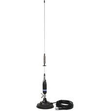 PNI S75 CB Antenne mit Schmetterling - 26-28MHz - 76cm - Magnetbasis - 10km Reichweite