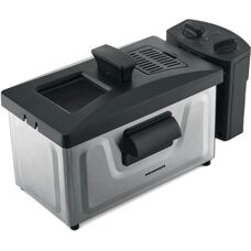 Heinner HDF-1800SS - Noir, Acier inoxydable - Friteuse - Publicité