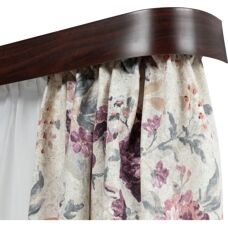 SN DECO GROUP SH2 - weiß - 580 cm - 2-läufig Gardinenschiene