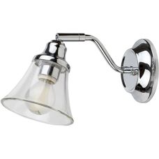 Rabalux Kompakte Badezimmer-Wandleuchte - IP44 E14 Chrom