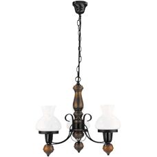 Rabalux Petronel Walnuss Schwarze Pendellampe - Kronleuchter