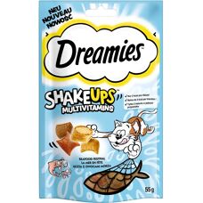 Collations pour Chats Dreamies - Saveurs Multivitamines - Publicité