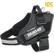 Harnais IDC Power Julius-K9 - Noir - M - 58-76cm - Harnais pour chien