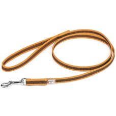 JULIUS K9 Orange & Gray Nylon Leash - Anti Slip - 14mm x 2m