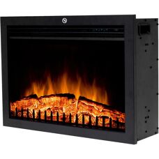 Șemineu electric Home FKKI 03 - Efect de flacără realist, 2 trepte de încălzire, programabil