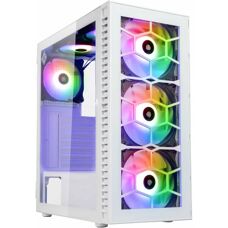 Kolink Turne Midi HF de Sticlă ARGB Alb - Carcasă PC Gaming