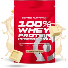 SciTec 100% Whey Protein Professional - White Chocolate - 500g