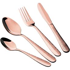 Set di Posate Rose Gold 24 Pezzi - Posate
