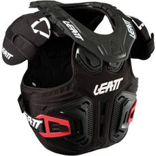 Leatt Jugend Schutz Fusion 2.0 Brust- und Nackenschutz - Unisex Schwarz