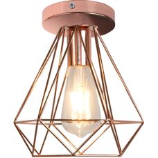 AXHUP - Diamante Ø20cm - Rose Gold - E27 - Deckenleuchte
