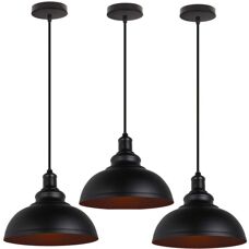 AXHUP Lámpara Colgante Industrial Vintage - Diámetro 29cm