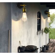 AXHUP - 2PZ - 2Pz - Vintage E27 Bronze - Wall lamp